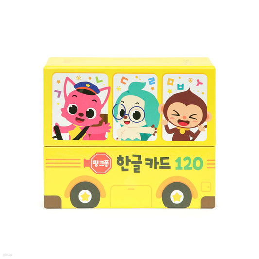 핑크퐁 한글카드 120